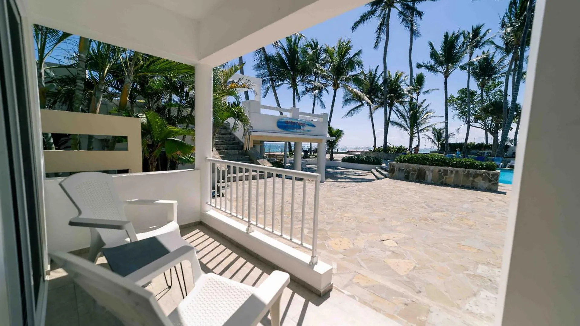 Apartment Kite Beach Oceanfront 1St Row Two Bedrooms And Patio Cabarete Dominican Republic